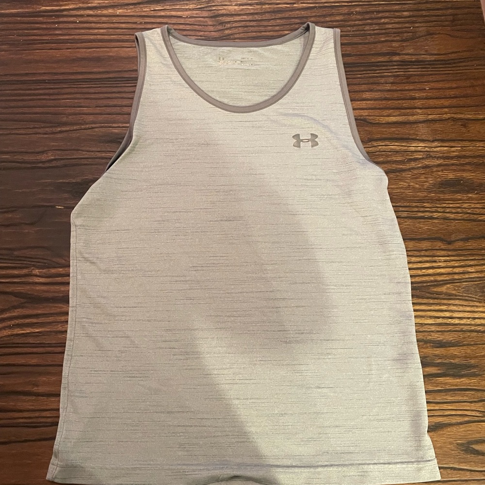 Under Armour Men's Light Gray Tank Top